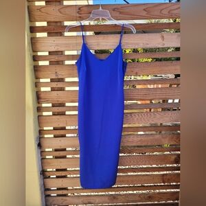 Royal Blue Shinesstar Slip Dress